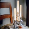 Cienega White Candle Table Lamp