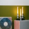 Cienega White Candle Table Lamp