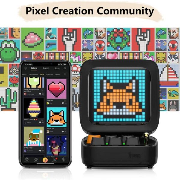 Divoom Ditoo Pixel Art Game Bluetooth Speaker